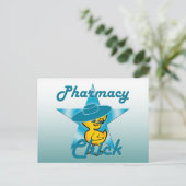 Pharmacy Chick #7 Postkarte (Stehend Vorderseite)