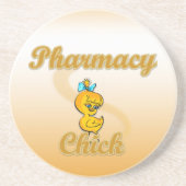 Pharmacy Chick Getränkeuntersetzer (Vorne)