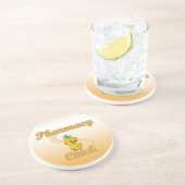 Pharmacy Chick Getränkeuntersetzer (Seite)