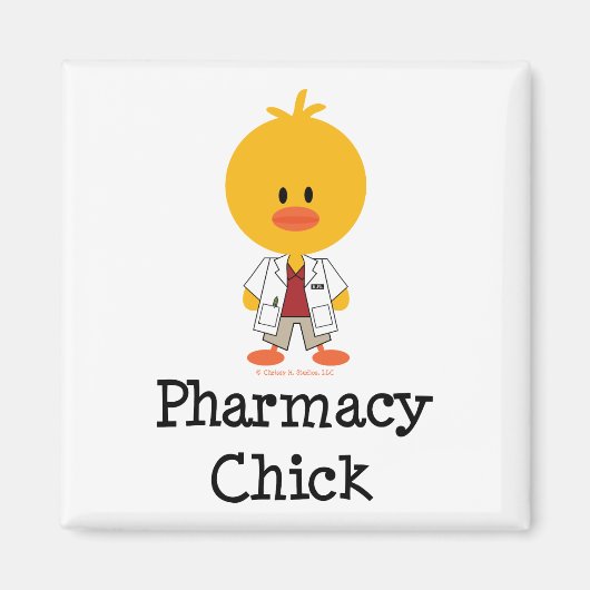 Pharmacy Chick Magnet (Vorne)