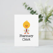 Pharmacy Chick Postcard Postkarte (Stehend Vorderseite)