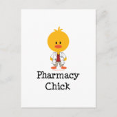 Pharmacy Chick Postcard Postkarte (Vorderseite)