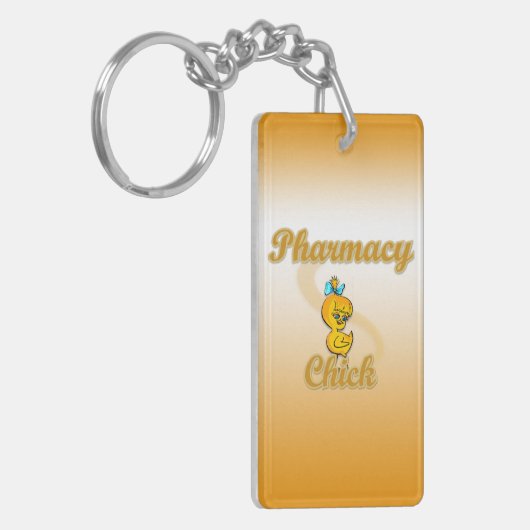 Pharmacy Chick Schlüsselanhänger (Vorderseite links)