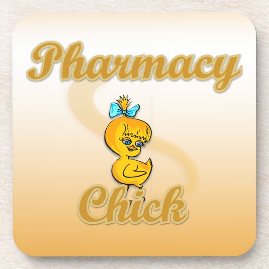 Pharmacy Chick Untersetzer (Vorderseite)