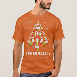 Pharmacy Christmas Tree Oh Pharmatree Ugly Christm T-Shirt