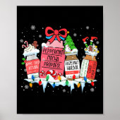 Pharmacy Crew Christmas Pharmacist Medicine Reinde Poster (Vorne)
