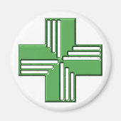 Pharmacy Cross Magnet (Vorne)