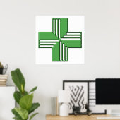 Pharmacy Cross Poster (Heimbüro)