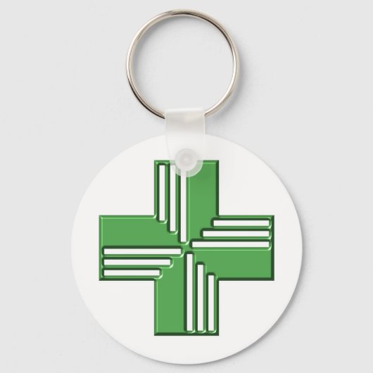 Pharmacy Cross Schlüsselanhänger (Vorderseite)