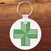 Pharmacy Cross Schlüsselanhänger (Vorderseite)