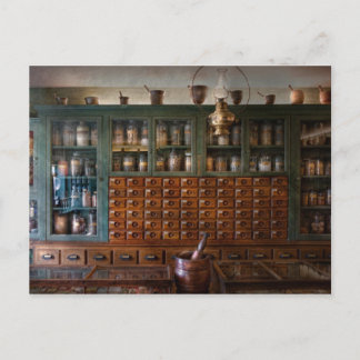 Pharmacy - Direkt hinter der Theke Postkarte