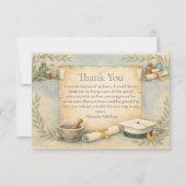 Pharmacy Graduate Milestone Dankeskarte (Vorderseite)