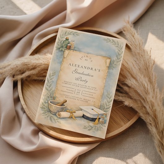 Pharmacy Graduate Milestone Einladung