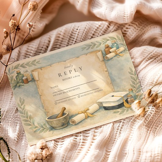 Pharmacy Graduate Milestone RSVP Karte