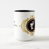 Pharmacy Hygieia Medizinische Symbol-Tasse Tasse (Zentrum)