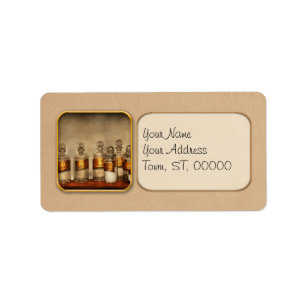 Pharmacy - Jars für Tinkturen Adressaufkleber