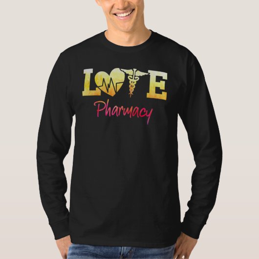 Pharmacy Liebe Pharmacy Tech T-Shirt (Vorderseite)