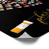 Pharmacy Life Pharmacist Heart Happy Valentine s Poster (Ecke)