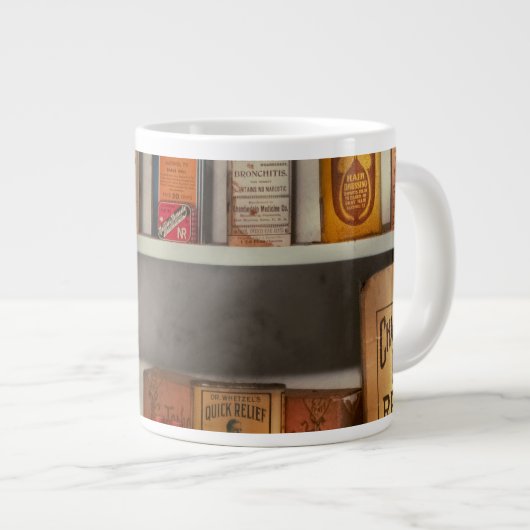 Pharmacy - Many coughing cures Jumbo-Tasse (Vorderseite Rechts)