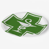 Pharmacy-Party/Abschluss Pappteller (Schrägansicht)