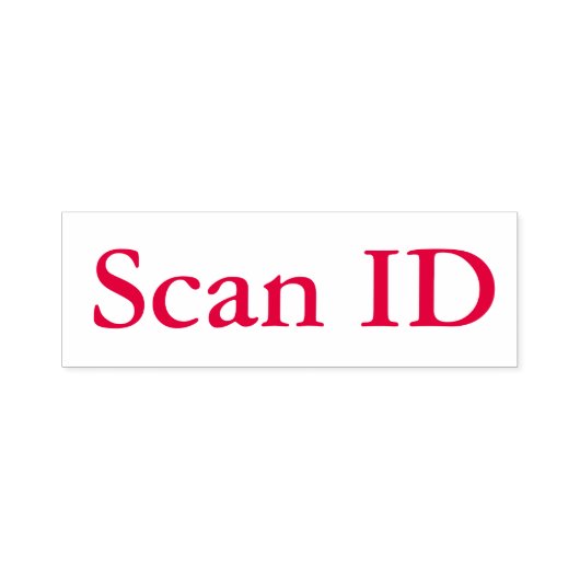 Pharmacy Scan ID-Briefmarke Permastempel (Design)