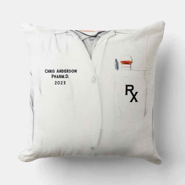 Pharmacy School Abschluss 2025 Kissen (Vorderseite)