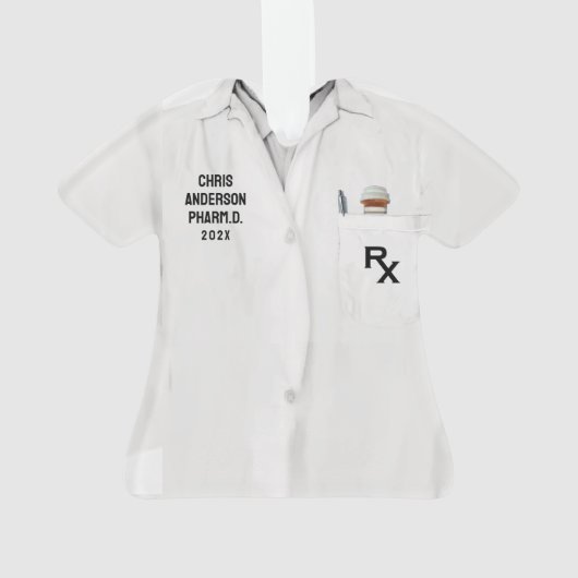 Pharmacy School Abschluss 2025 Ornament (Rückseite)