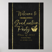 Pharmacy School Graduation Party Begrüßungszeichen Poster (Vorne)