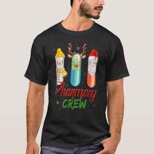 Pharmacy Squad Pills Apotheke Weihnachtsfeiertag T-Shirt