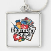 "Pharmacy Squad". Schlüsselanhänger (Vorne)