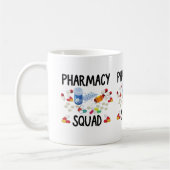 Pharmacy Squad T - Shirt Kaffeetasse (Links)