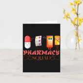 Pharmacy Squad Valentines Cute Lls Pharmacist Phar Karte (Gelbe Blume)