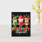 Pharmacy Squad Weihnachtskostüm Funny Pills Pharm Karte (Gelbe Blume)