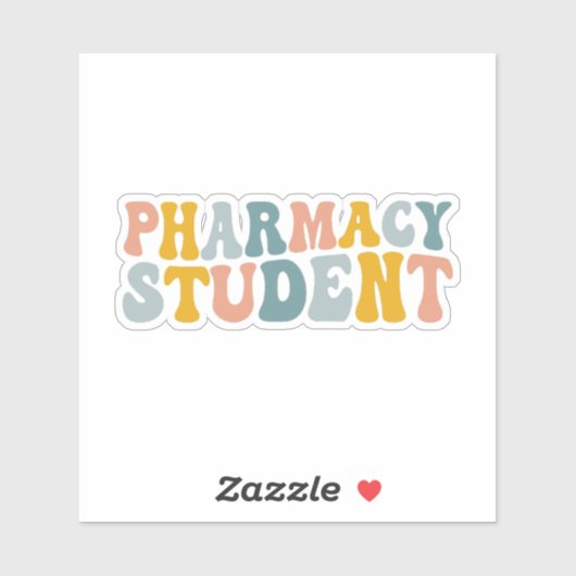 Pharmacy Student Aufkleber (Blatt)