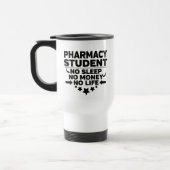Pharmacy Student kein Schlaf kein Geld Reisebecher (Links)