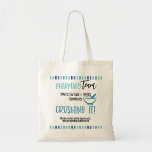 Pharmacy-Team, Danke für die harte Arbeit. Tragetasche
