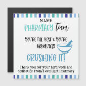 Pharmacy-Team danke Magnetkarte (Vorne/Hinten)
