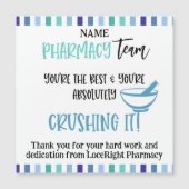 Pharmacy-Team danke Magnetkarte (Vorderseite)
