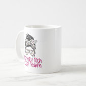 Pharmacy Tech Dog Mama Funny Gift Kaffeetasse (Vorderseite Links)