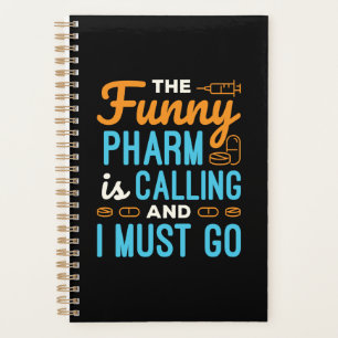 Pharmacy Tech Funny Pharm ruft Planer