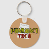 Pharmacy Tech-Geschenke mit verschreibungspflichti Schlüsselanhänger (Vorderseite)