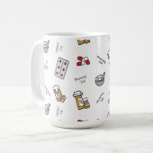 Pharmacy Tech Icons Kaffeetasse (Vorderseite Links)