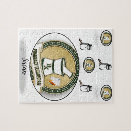 Pharmacy Tech Jigsaw Puzzle Daisy (Horizontal)