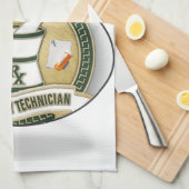 Pharmacy Tech Kitchen Handtuch (Viertel Falte)