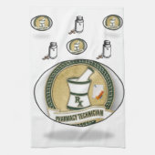 Pharmacy Tech Kitchen Handtuch (Vertikal)