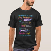 Pharmacy Tech Life T-Shirt (Vorderseite)