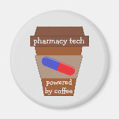 Pharmacy Tech mit Kaffee Magnet (Vorne)