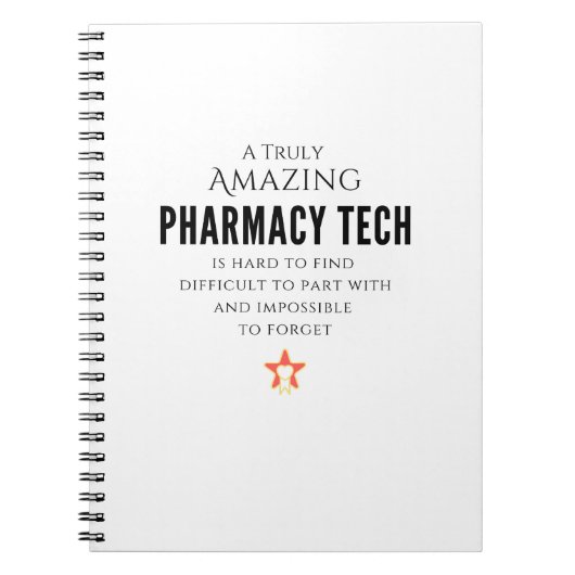 Pharmacy Tech Notizblock (Vorderseite)