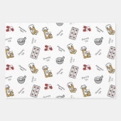 Pharmacy Tech Packpapierblätter Geschenkpapier Set (Vorderseite)
