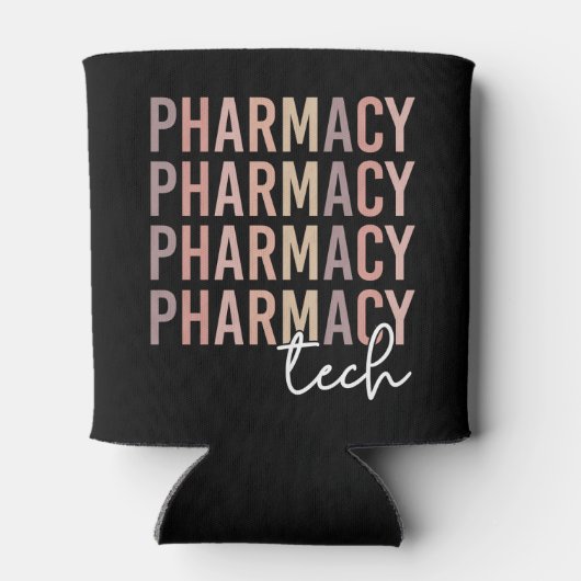 Pharmacy Tech | Pharmazeutischer Unternehmer Dosenkühler (Rückseite)